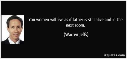 Warren Jeffs's quote